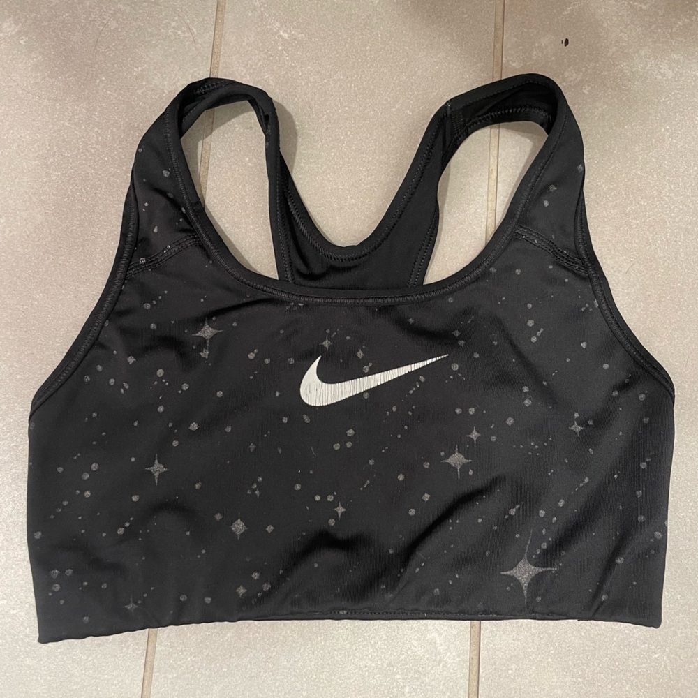 Nike Black Galaxy Sports Bra